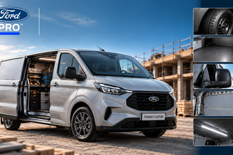FORD TRANSIT CUSTOM: DAS HANDWERKERPAKET FÜR PROFIS