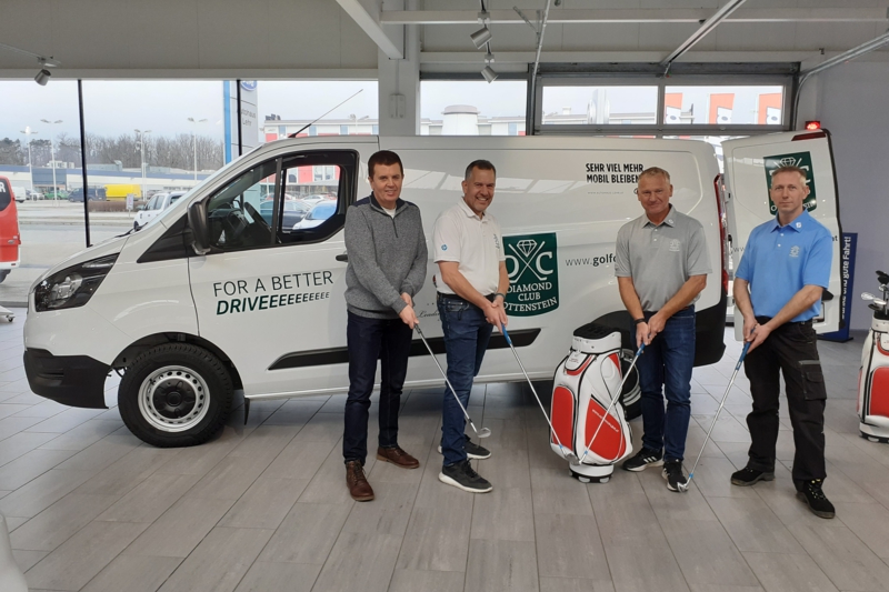 Einen Ford Transit für den Diamond Club Ottenstein